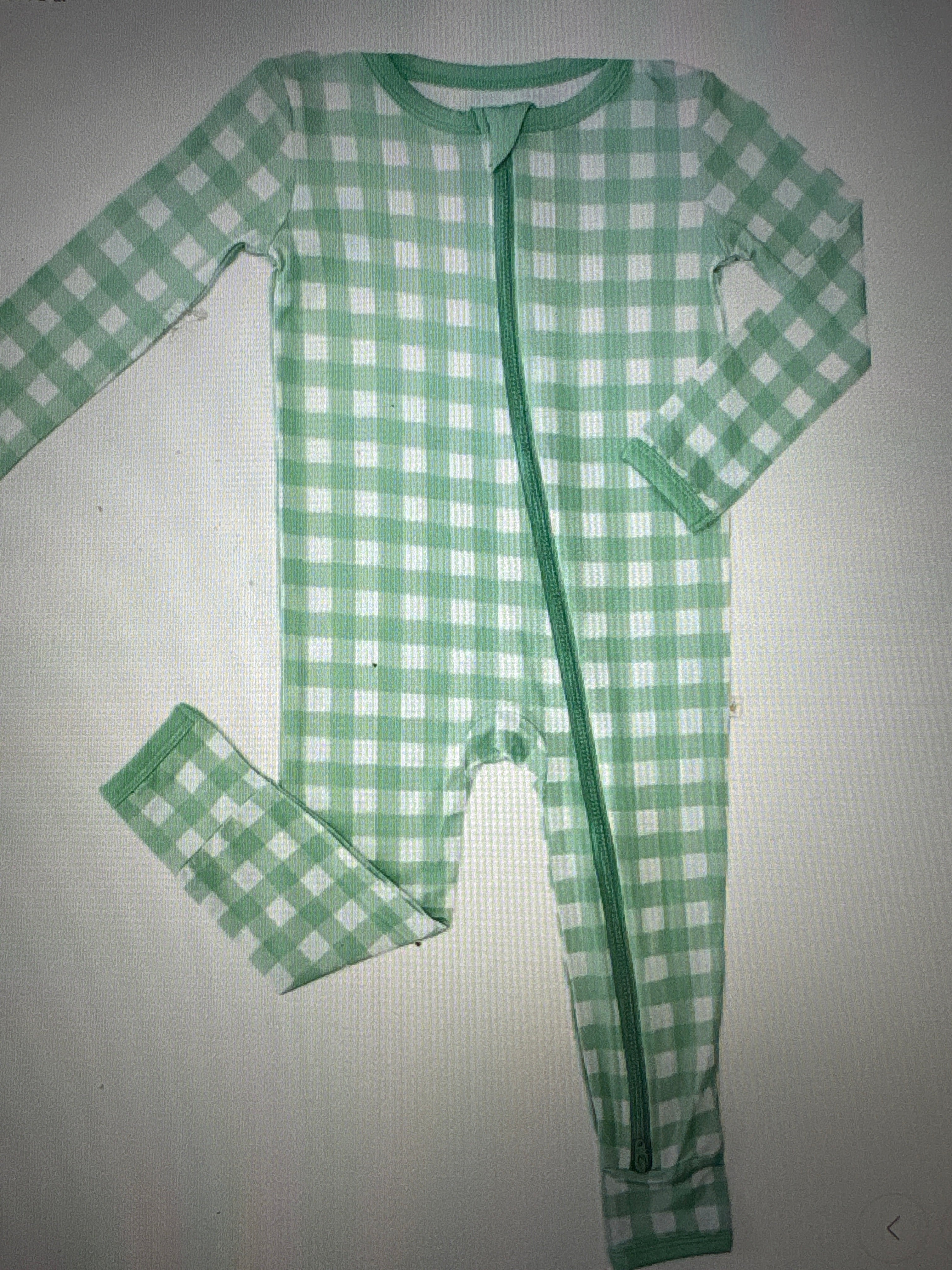 Gingham Vine Bamboo Coziee